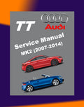 Audi TT MK2 2007-2014 Full Manual Set – Workshop Repair Service Manual