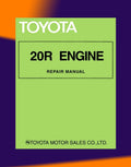 Toyota Engine 20R Workshop Repair Manual