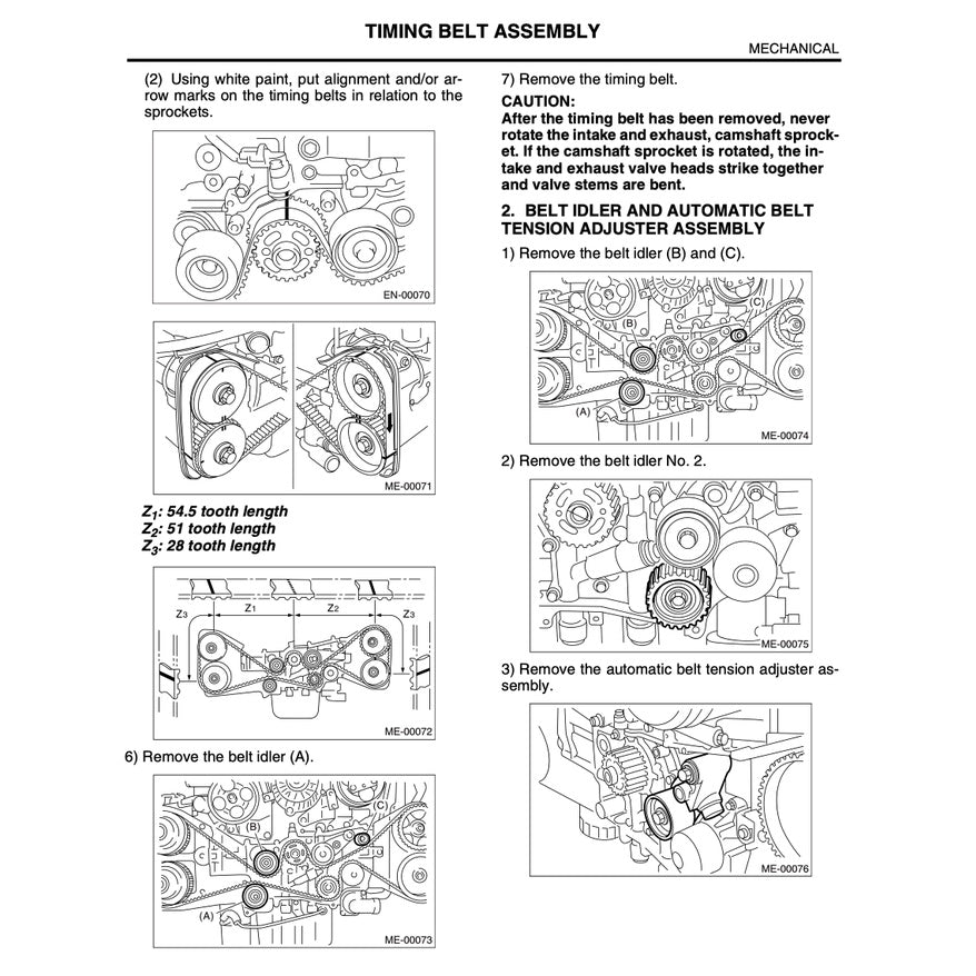 Subaru IMPREZA WRX STI 2003-2005 Full Manual Set – Repair & Maintenance Manual - page 3