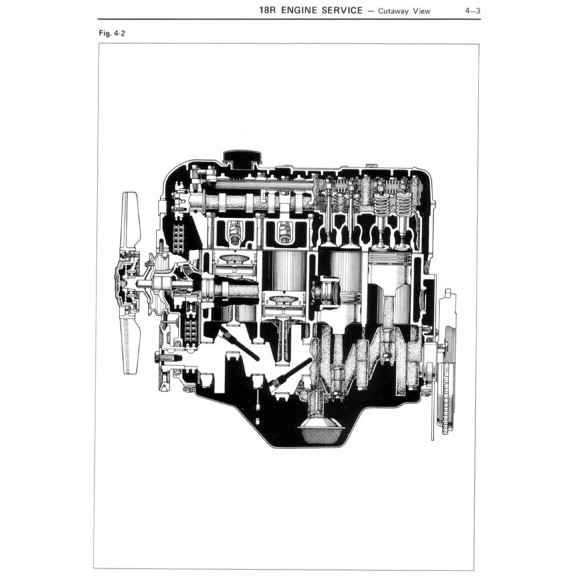 Toyota Engine 18R /18R-C/ 18R-G Workshop Repair Manual - page 3