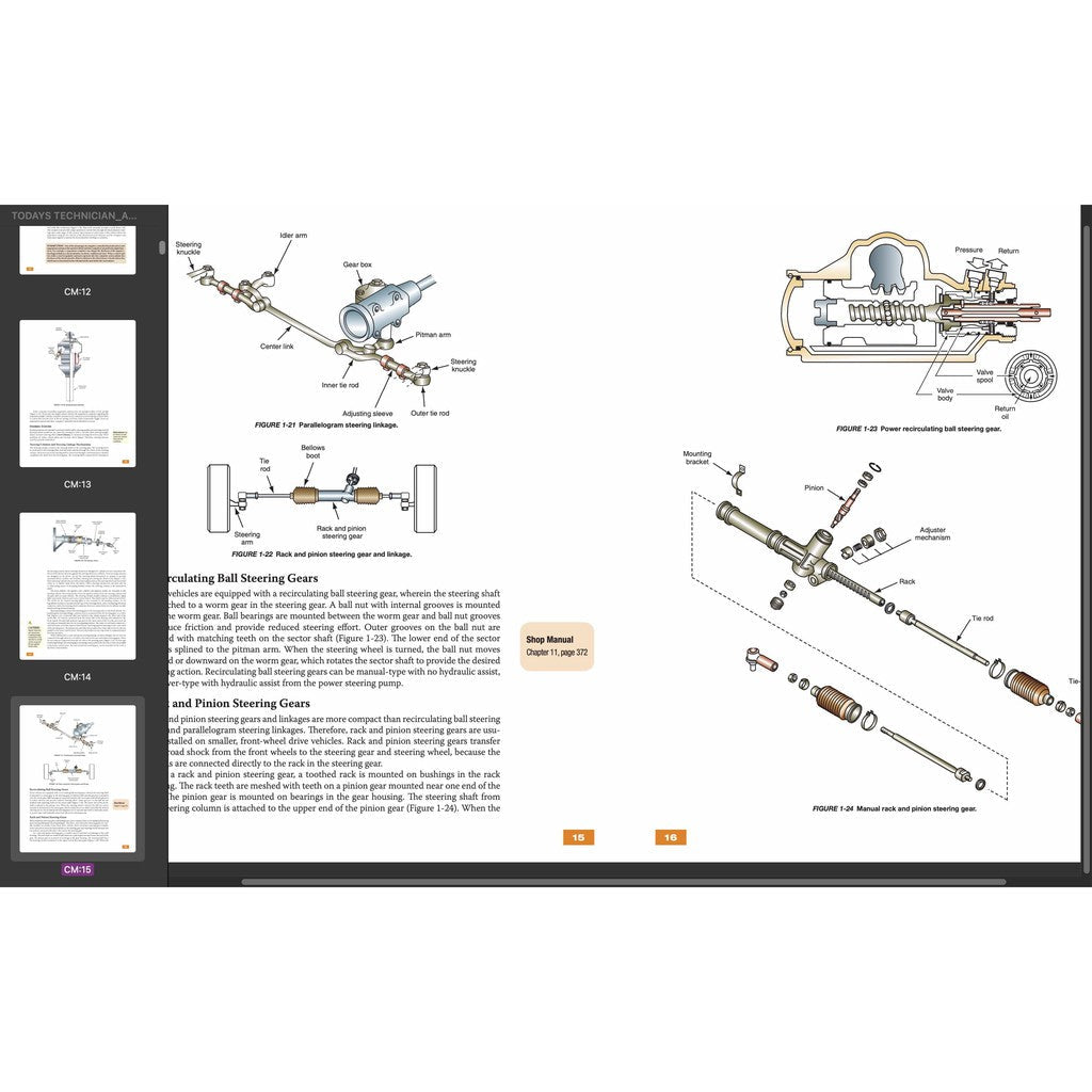 TODAY'S TECHNICIAN: AUTOMOTIVE SUSPENSION & STEERING SYSTEMS - TRAINING And Workshop Manual - page 8