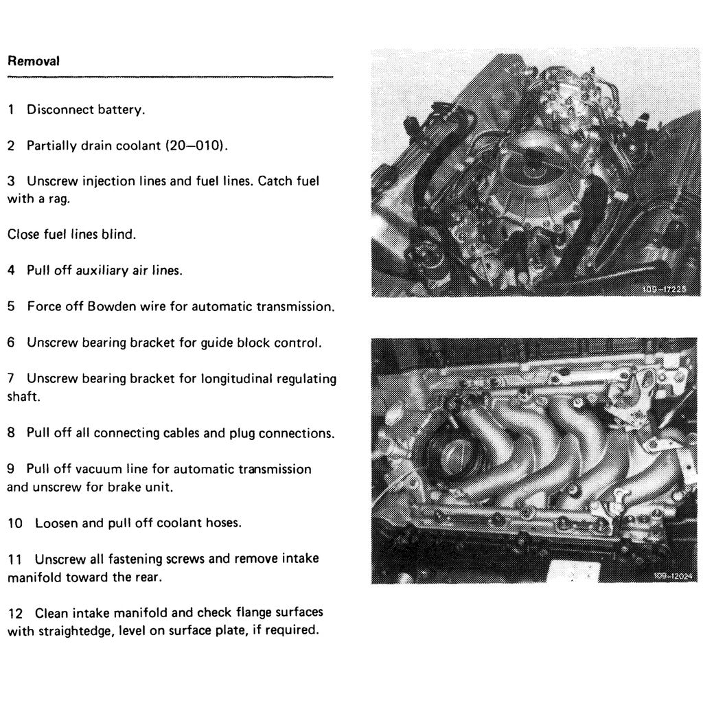 Mercedes-Benz R/C107 1971-1989 Full Manual Set – Repair & Maintenance Manual - page 8