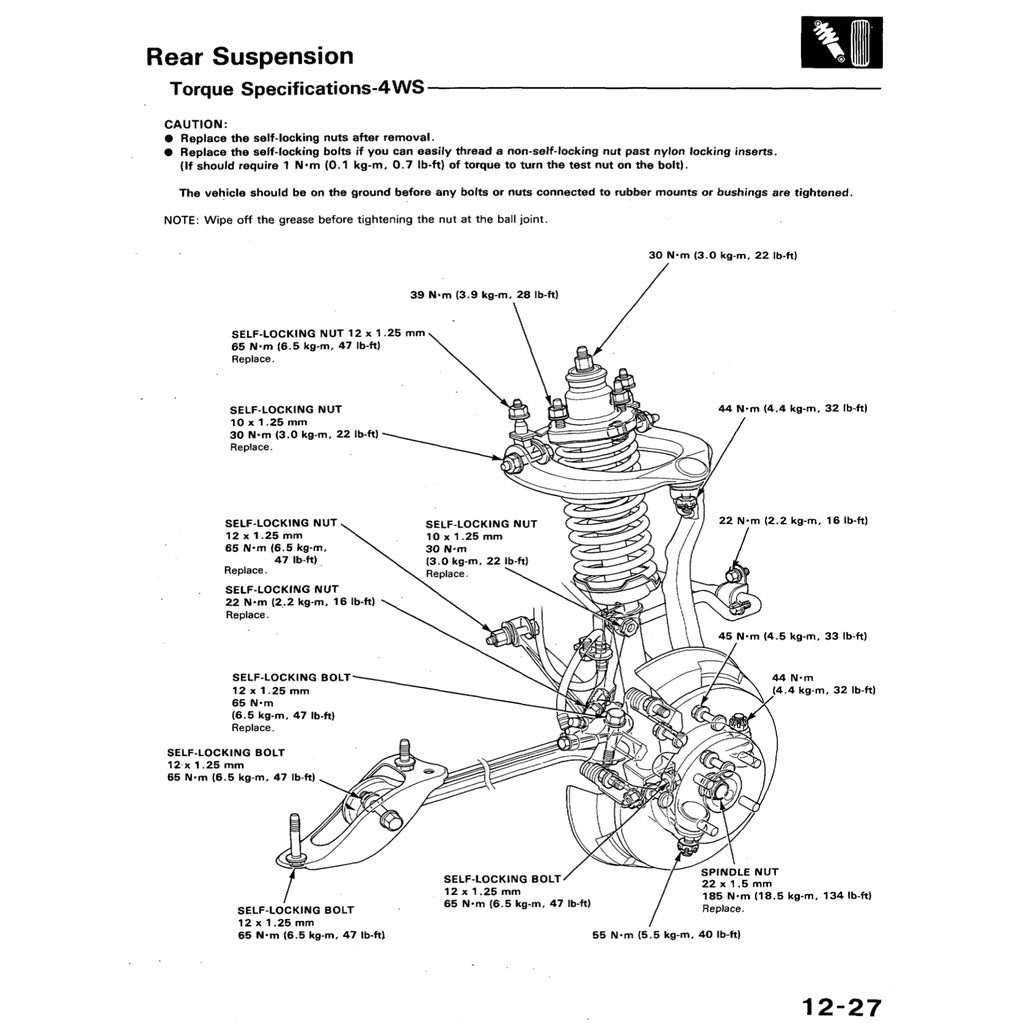 Honda ACCORD 4 CB 1990-1993 Full Manual Set – Repair & Maintenance Manual - page 8
