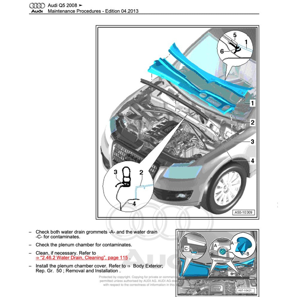 Audi Q5 8R 2008-2017 Full Manual Set – Repair & Maintenance Manual - page 5