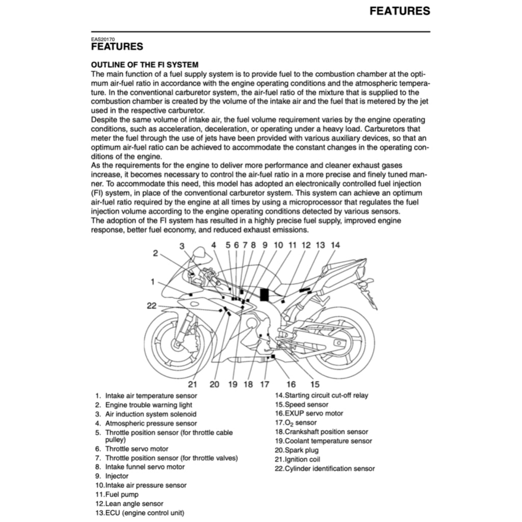 Yamaha YZF-R1 2007-2008 Full Manual Set – Repair & Maintenance Manual and Spare Parts Catalog and User Handbook - page 3