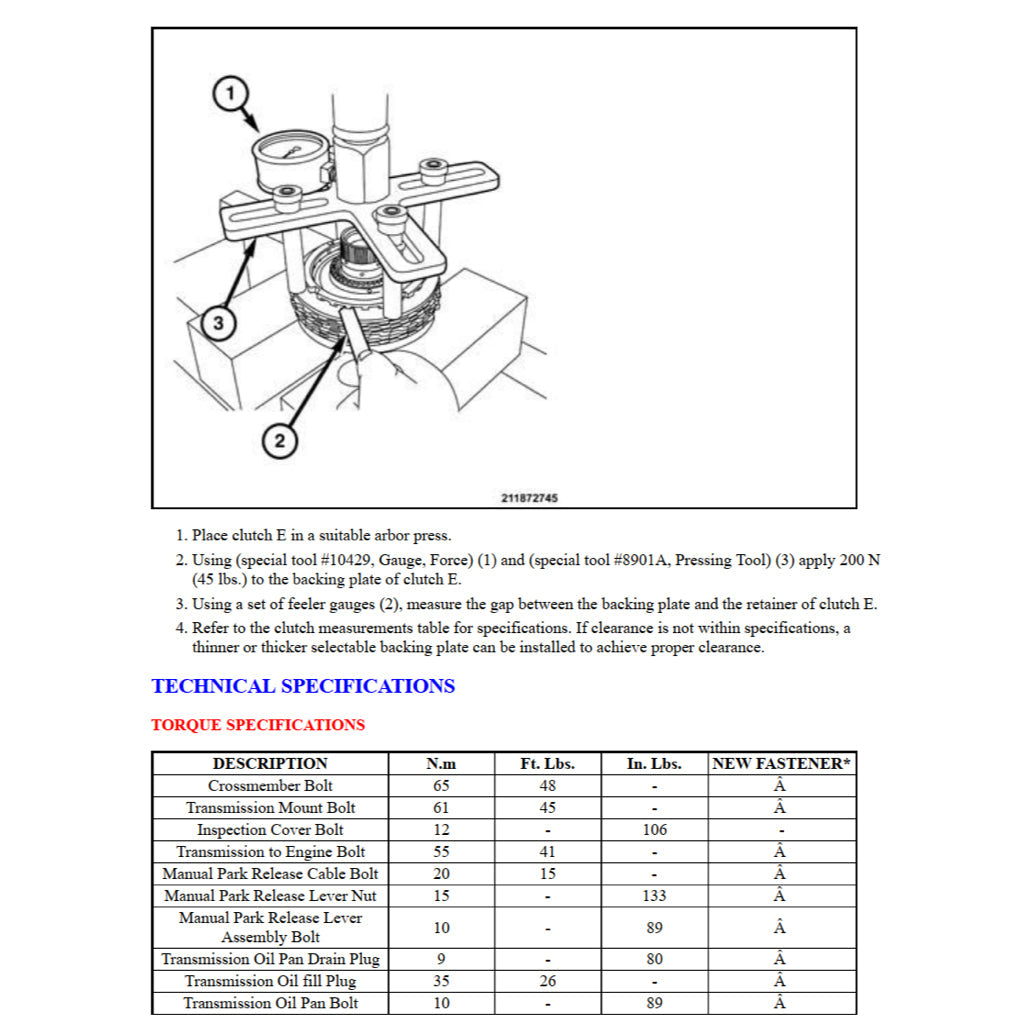 Dodge CHARGER LD 2015-2021 Full Manual Set – Repair & Maintenance Manual - page 8