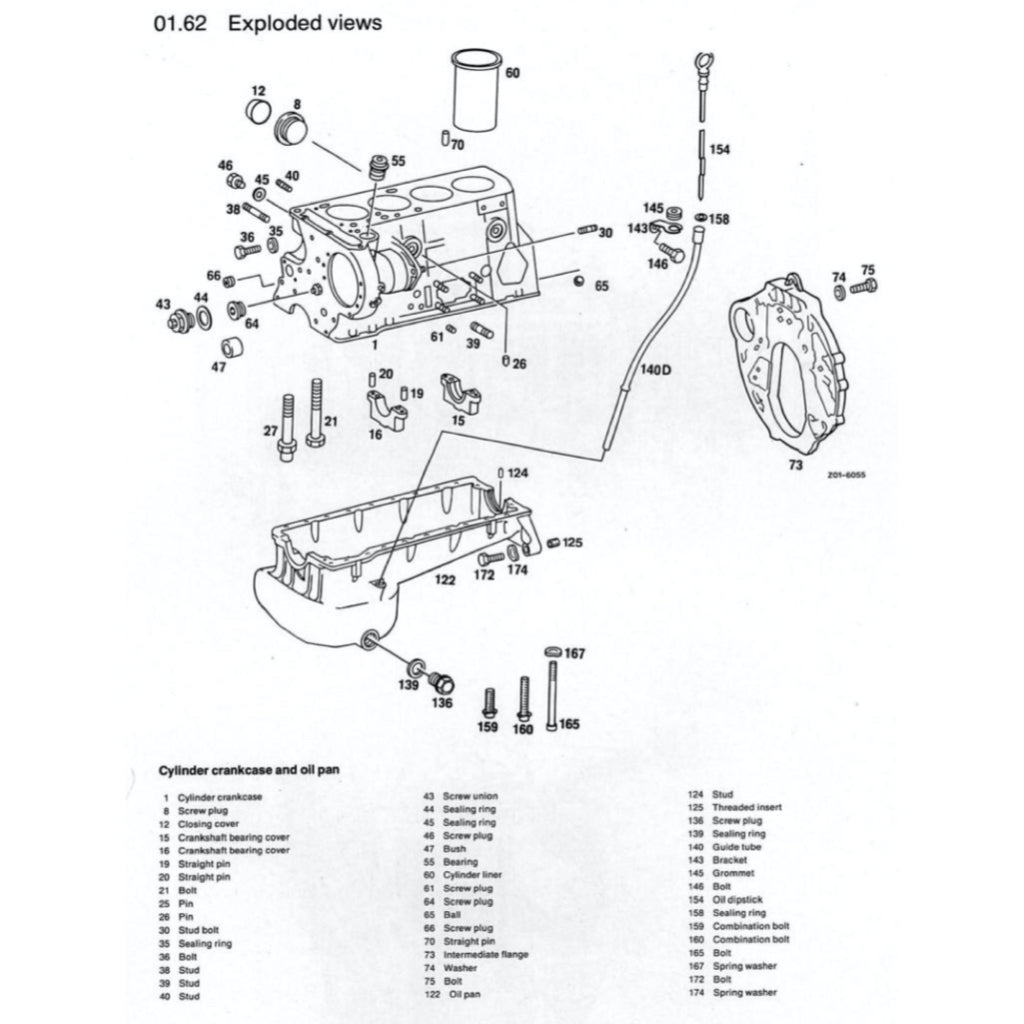 Mercedes-Benz Engine OM615 / 616 /617 Service Repair Manual - page 2