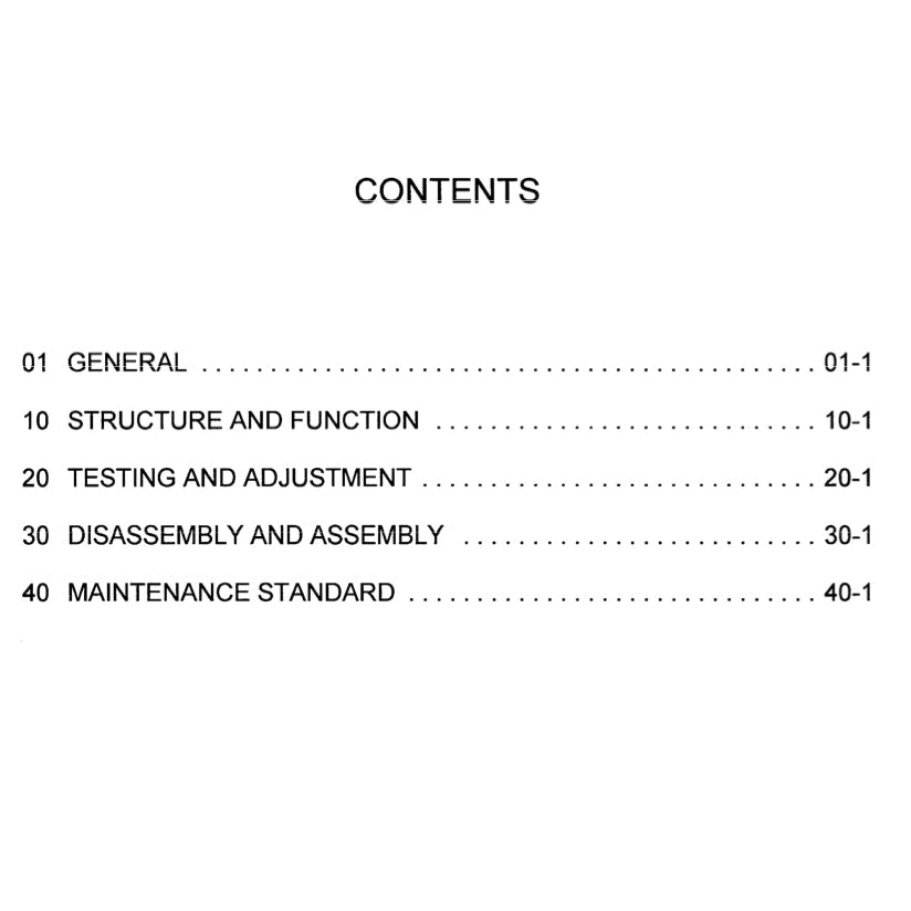 KOMATSU PC300LC-6-7-8 / PC350LC-6-7-8 Excavator Workshop Repair Manual - page 3