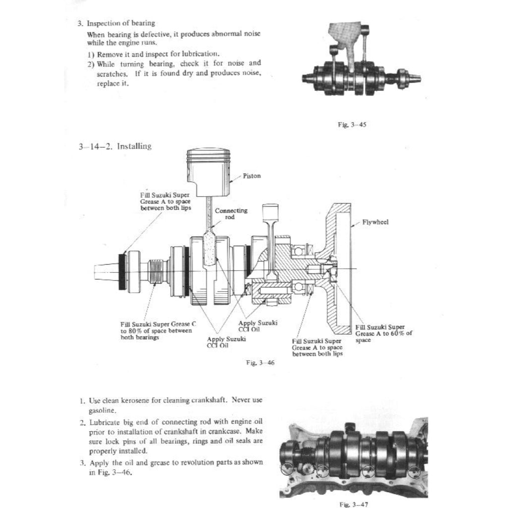 Suzuki LJ20 JIMNY 1972-1981 Full Manual Set – Repair & Maintenance Manual and Spare Parts Catalog - page 4
