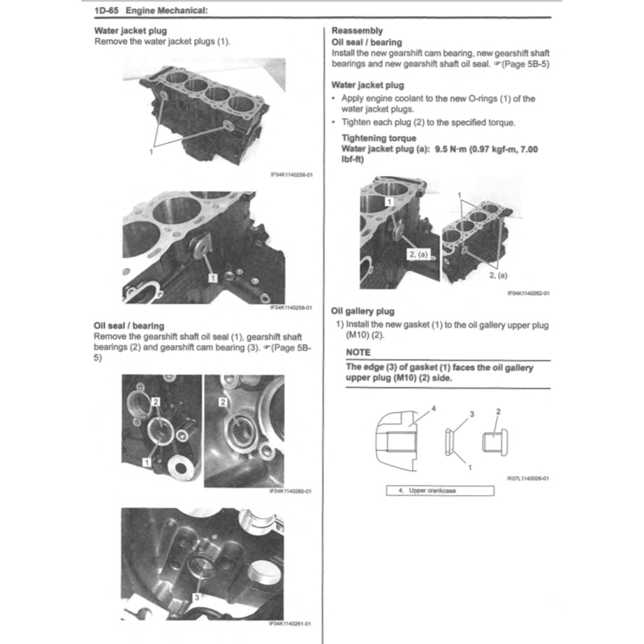 Suzuki GSX-S1000S KATANA 2019-2023 Full Manual Set – Repair & Maintenance Manual and User Handbook - page 6