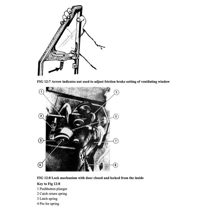 Porsche 356 A/B/C 1957-1965 Full Manual Set – Repair & Maintenance Manual - BROOKLANDS - page 7